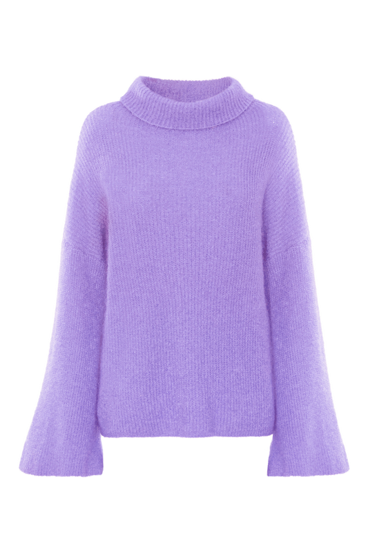 Felicia Oversized Knit Lilac