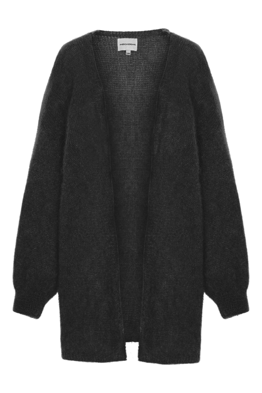 Lee Midi Cardigan Black