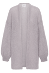 Lee Midi Cardigan Light Grey