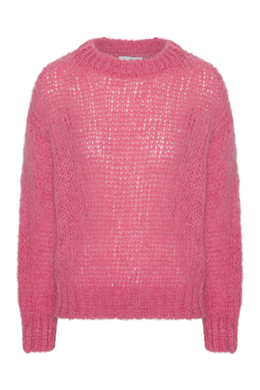 Leonnie Alpaca Pullover Pink