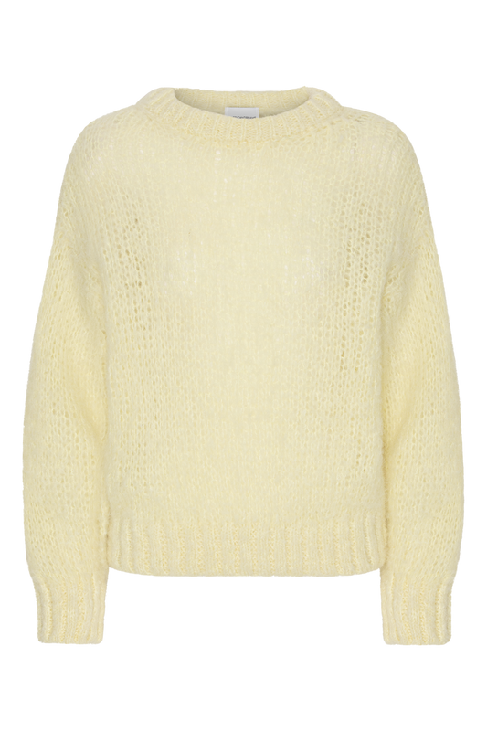 Leonnie Alpaca Pullover Light Yellow