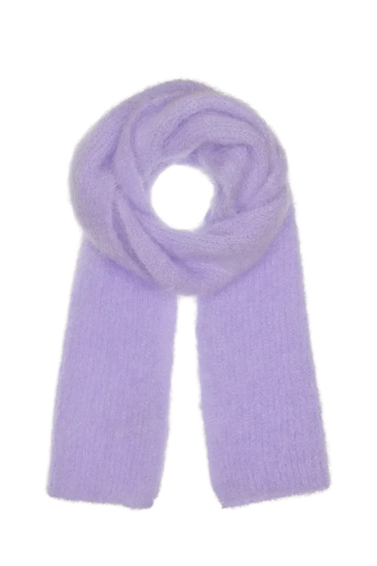 Lisa Mohair Scarf Lilac