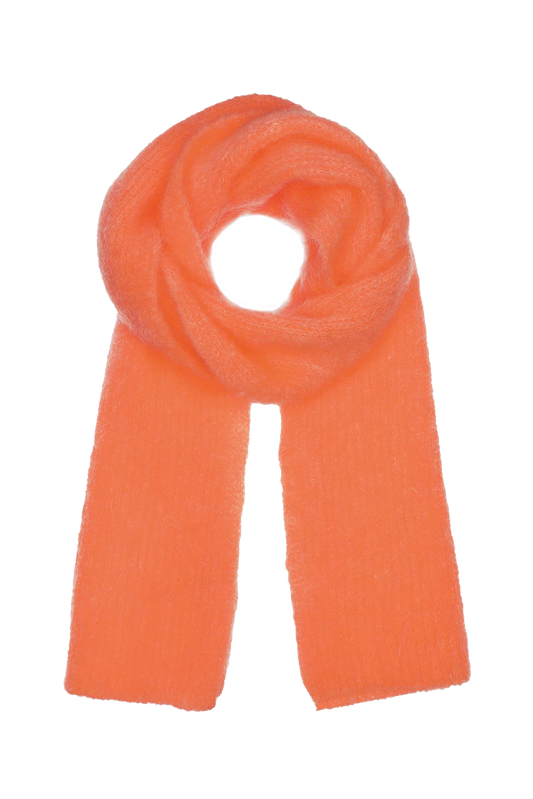 Lisa Mohair Scarf Orange