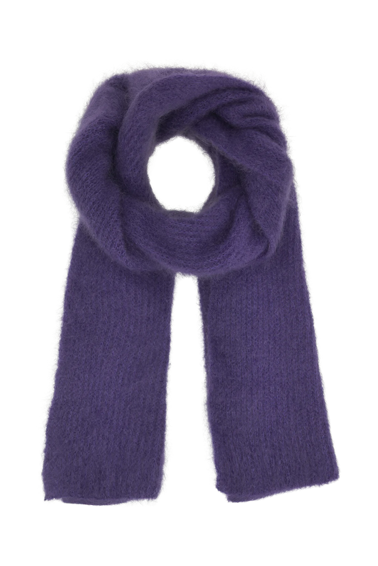 Lisa Mohair Scarf Violet