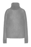Livia LS Roll Neck Pullover Grey