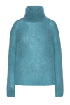 Livia LS Roll Neck Pullover Turquoise