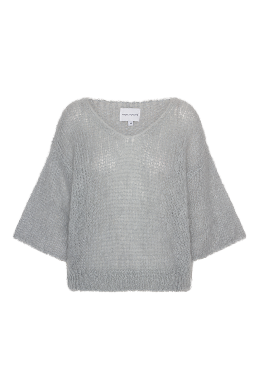 Miranda Shortsleeve Pullover Light Grey
