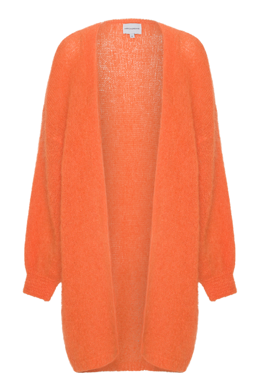 Lee Midi Cardigan Orange
