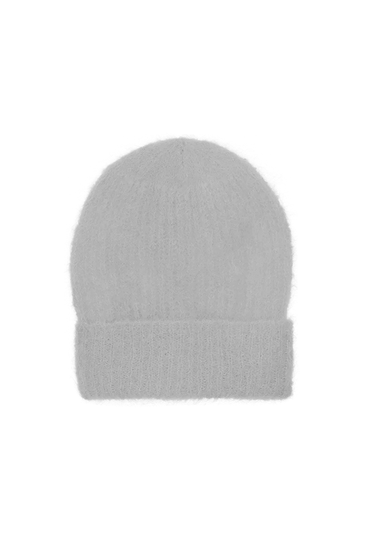 Mila Mohair Beanie Grey