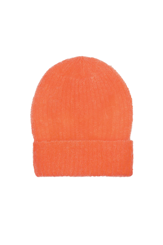Mila Mohair Beanie Orange