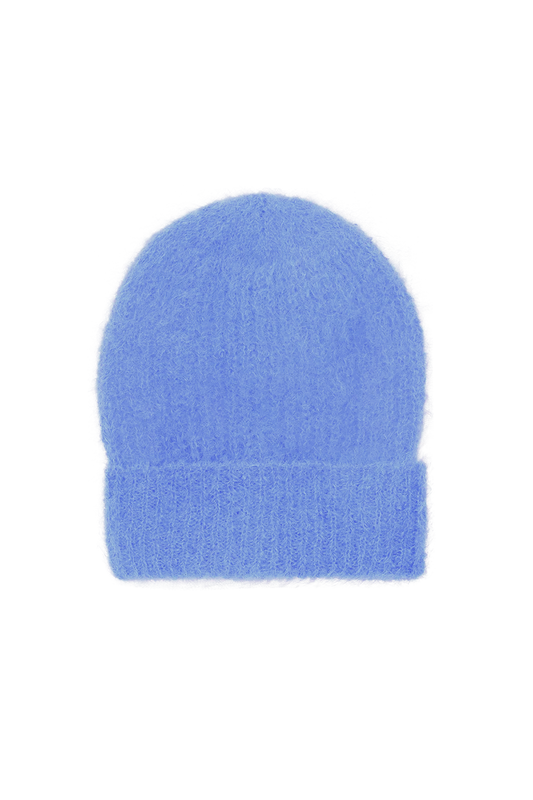 Mila Mohair Beanie Sky Blue