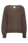 Milana LS Mohair Knit Cocoa