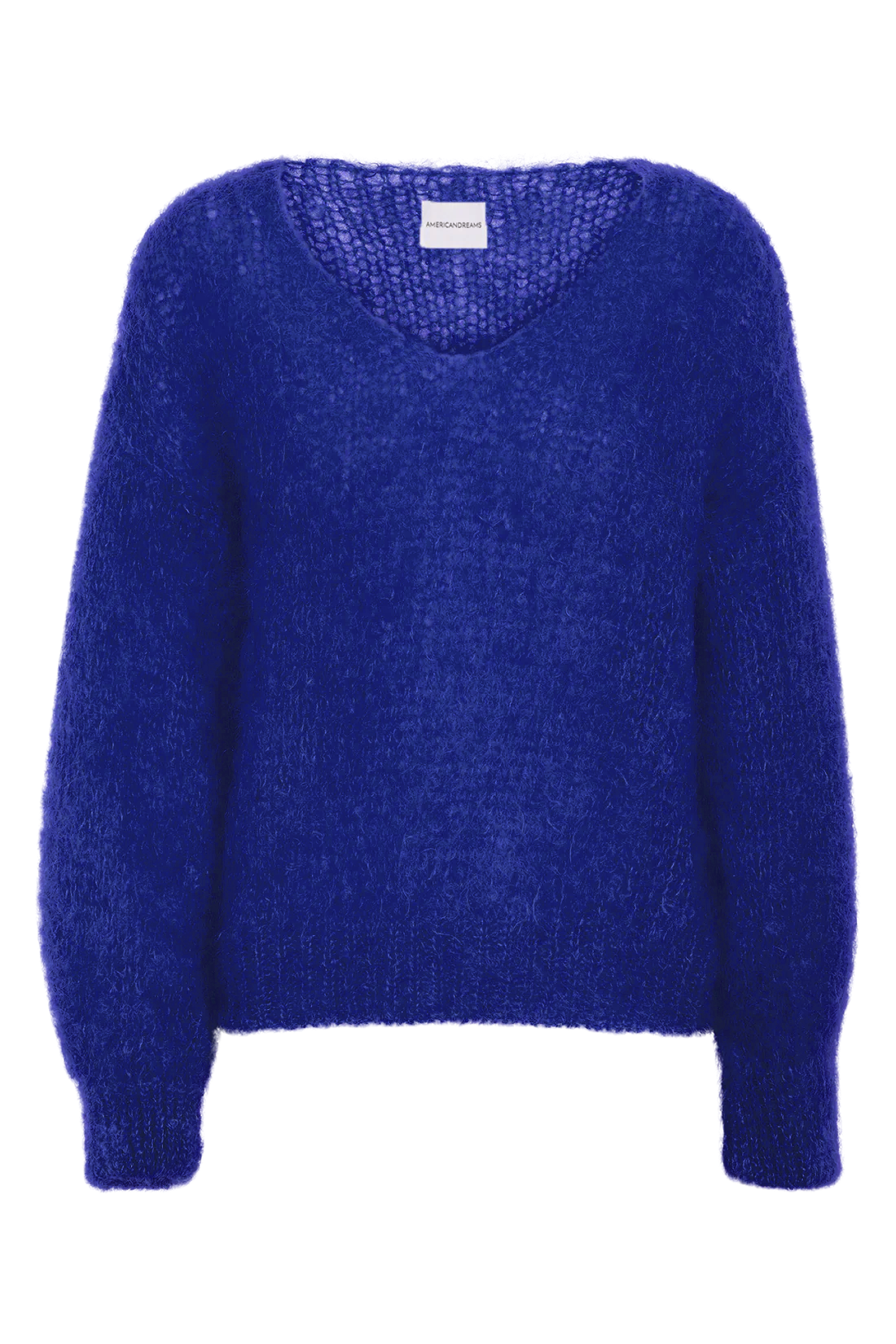 Milana LS Mohair Knit Electric Blue