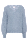 Milana LS Mohair Knit Light Blue
