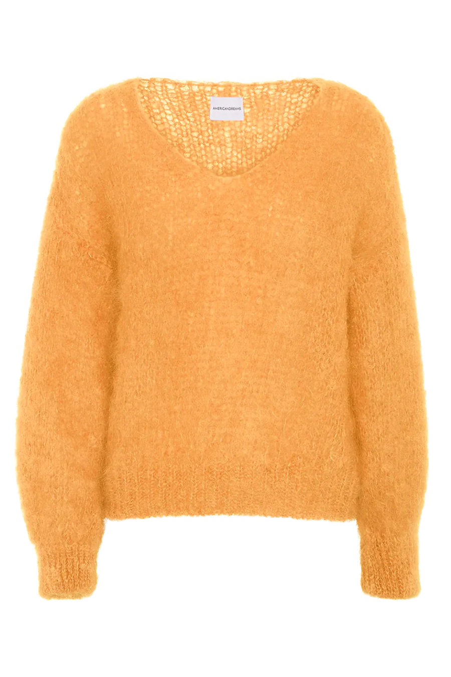 Milana LS Mohair Knit Light Orange