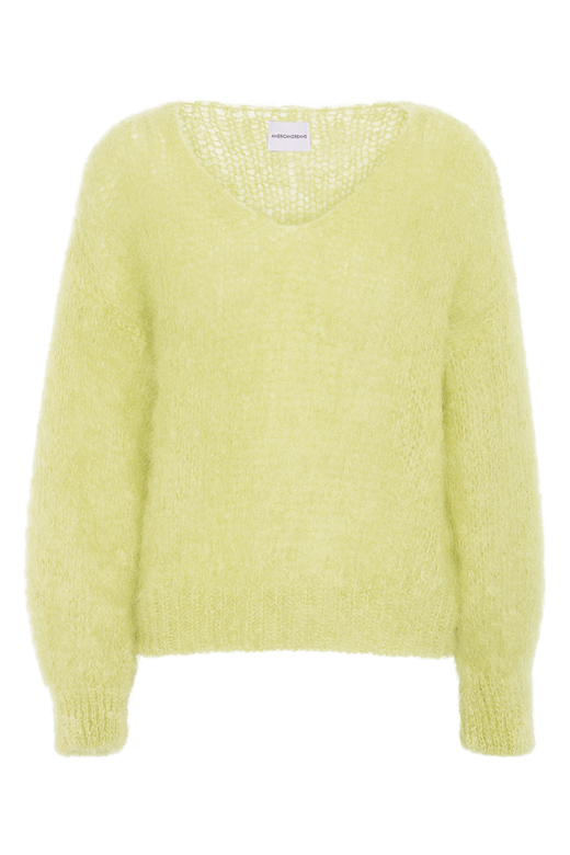 Milana LS Mohair Knit Light Yellow