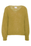 Milana LS Mohair Knit Mustard