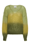 Milana LS Mohair Knit Ombre Green