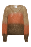 Milana LS Mohair Knit Ombre Orange