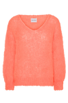 Milana LS Mohair Knit Salmon