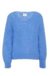 Milana LS Mohair Knit Sky Blue
