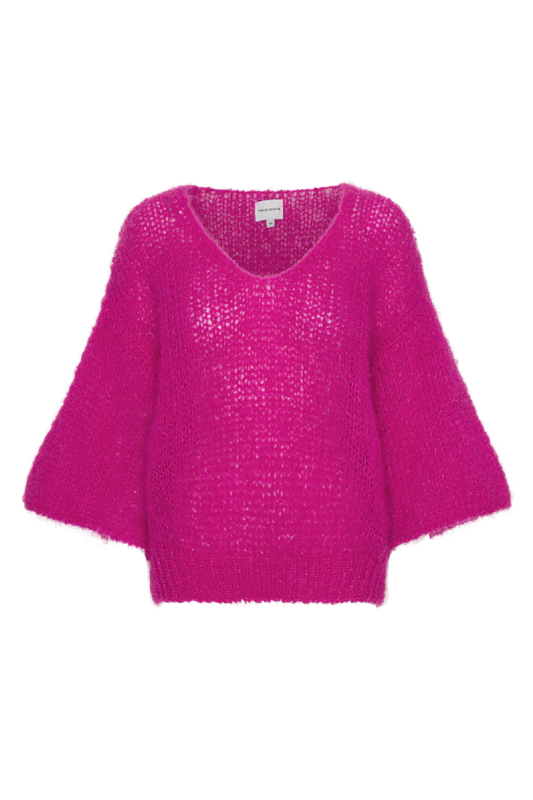 Miranda Shortsleeve Pullover Neon Pink