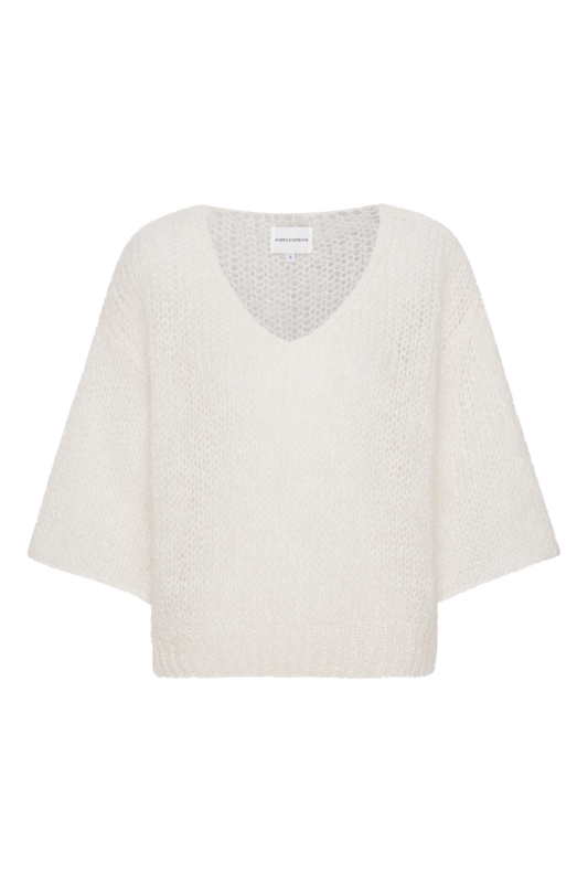 Miranda Shortsleeve Pullover White