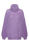 Pepper Roll Neck Alpaca Pullover Lilac