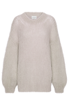 Pepper Round Neck Pullover Beige