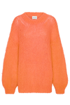 Pepper Round Neck Pullover Burnt Orange