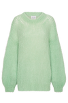 Pepper Round Neck Pullover Mint Green