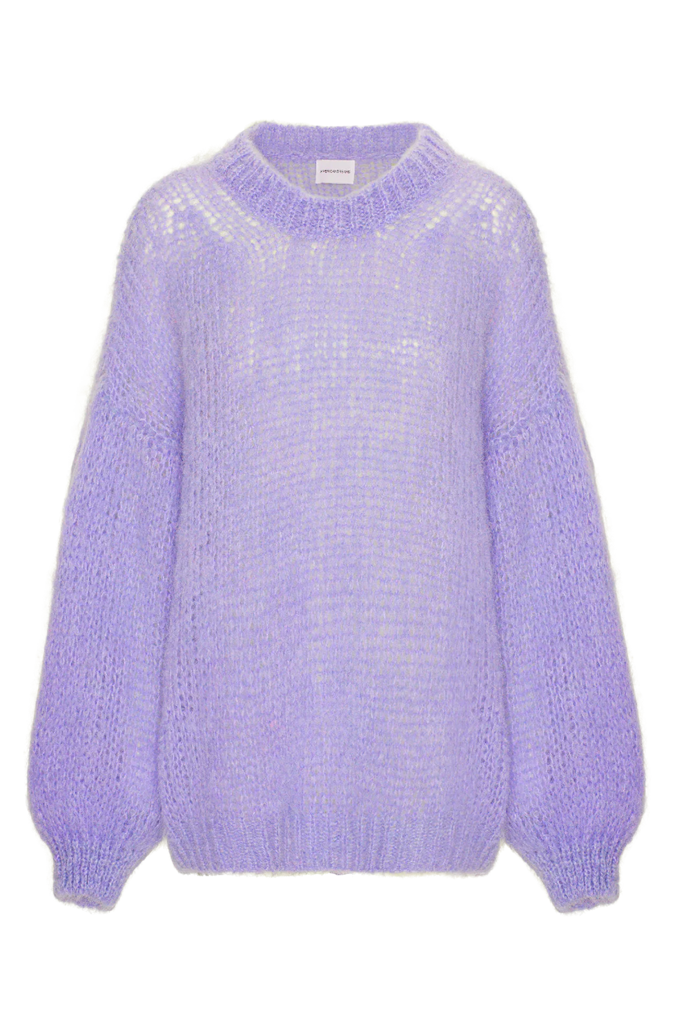 Pepper Round Neck Pullover Lilac