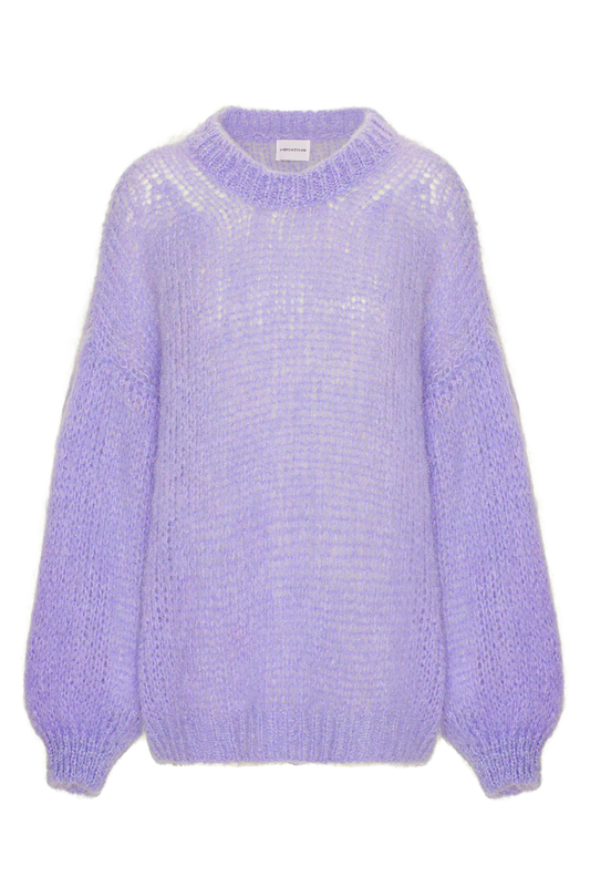 Pepper Round Neck Pullover Lilac