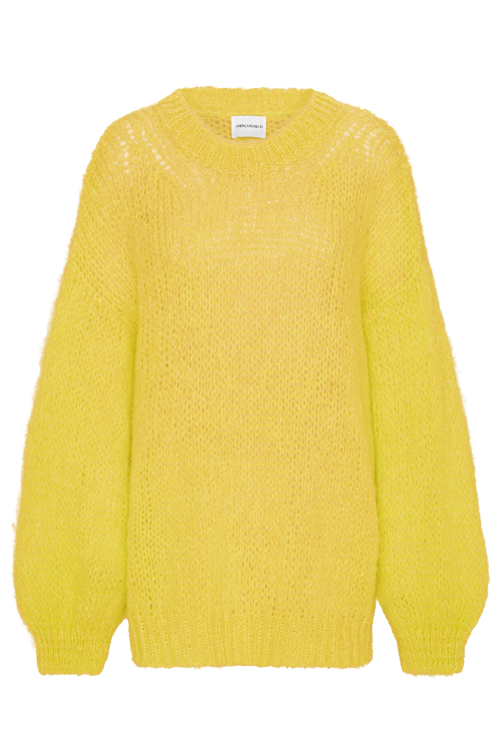 Pepper Round Neck Pullover Yellow