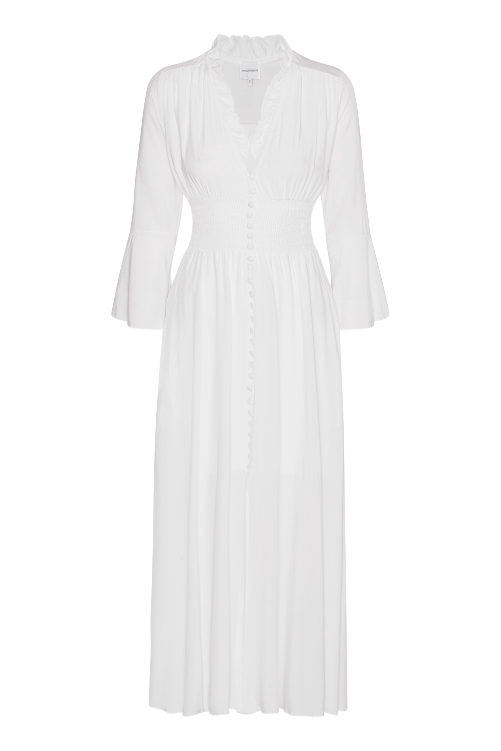 Sally Long Dress White