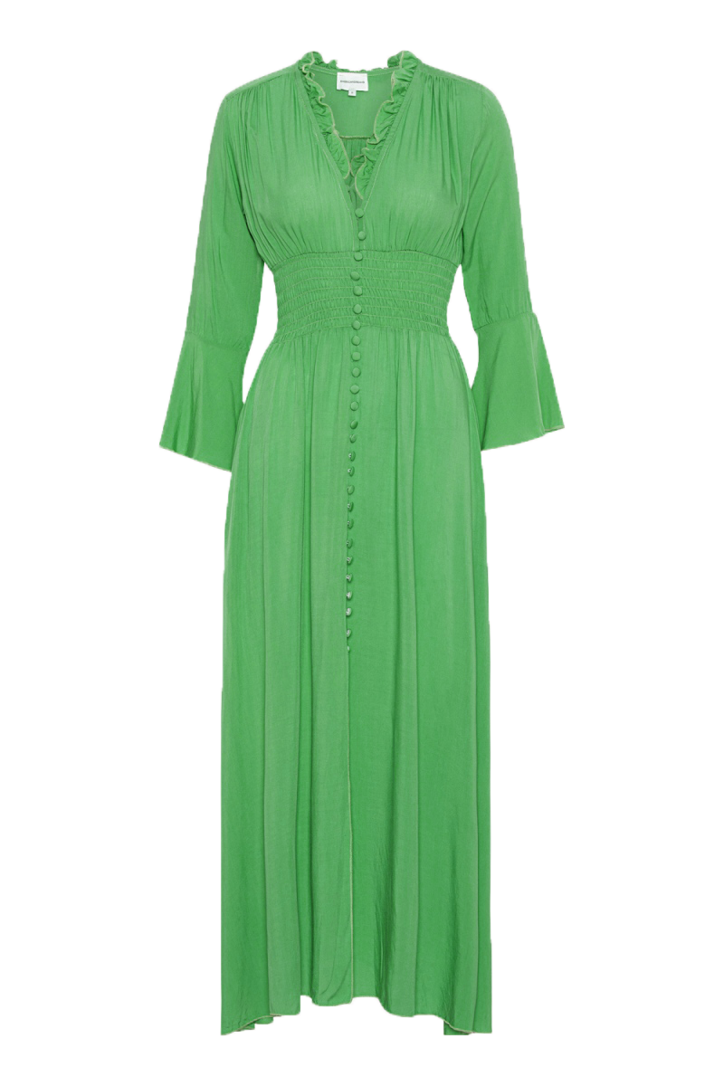 Sally Long Dress Emerald Green | Americandreams