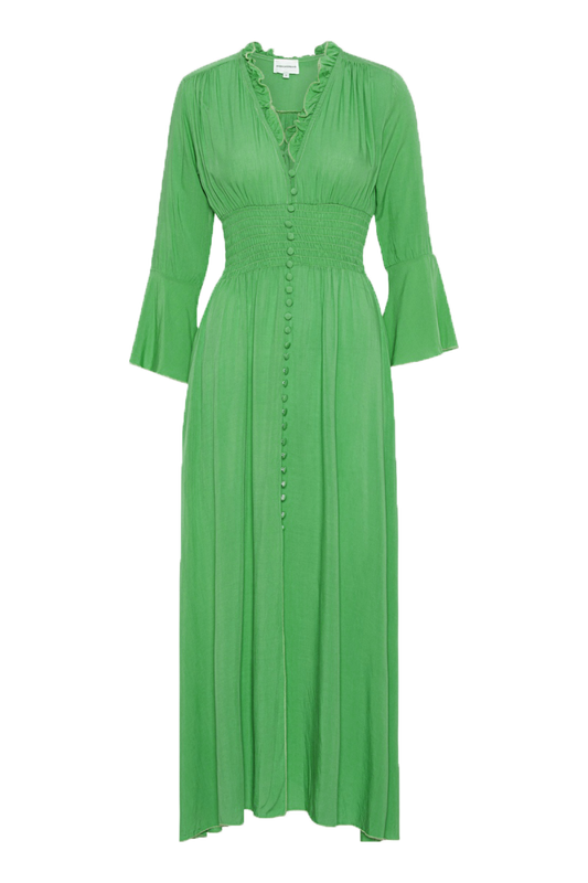 Sally Long Dress Emerald Green