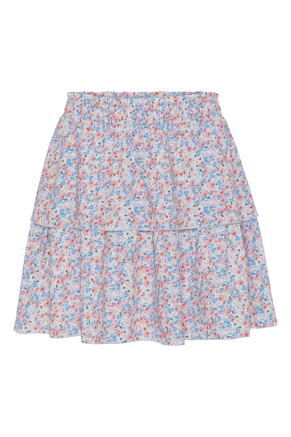 Sally Short Skirt Blue Multiflower