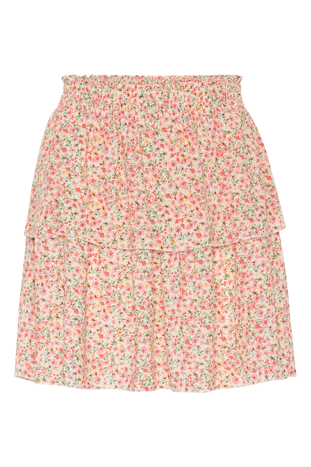 Sally Short Skirt Light Pink Multiflower