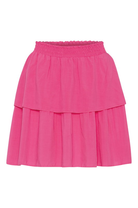Sally Short Skirt Solid Pink