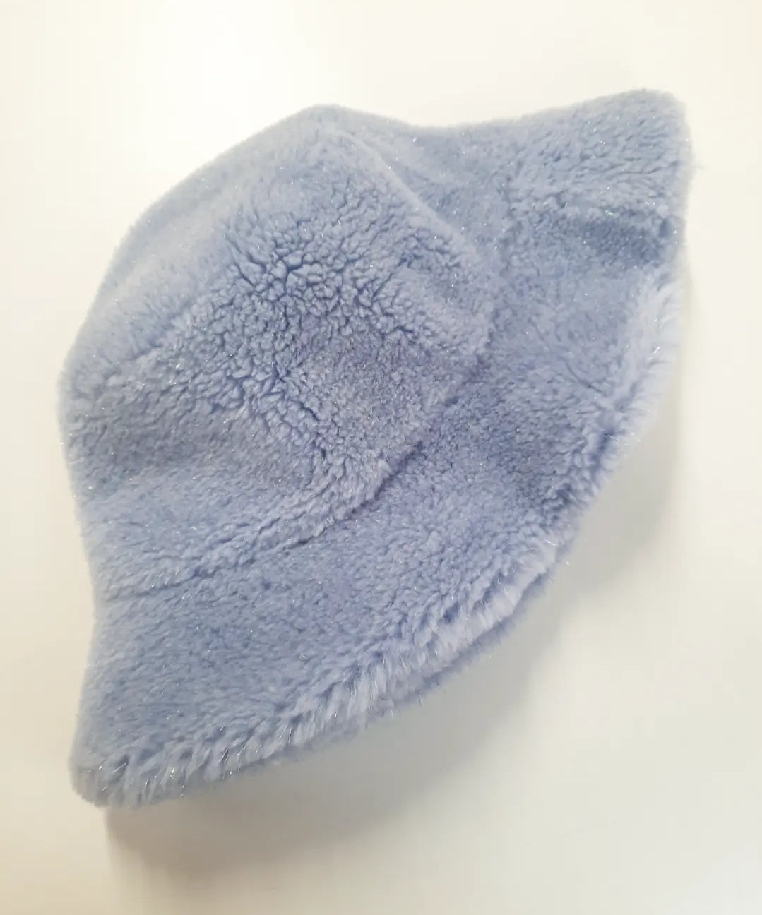 Maya Wool Bucket Hat Light Blue Shimmer - Sample