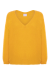 Silja V Neck Knit Yellow