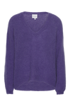 Silja V Neck Knit Violet