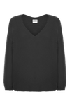Silja V Neck Knit Black