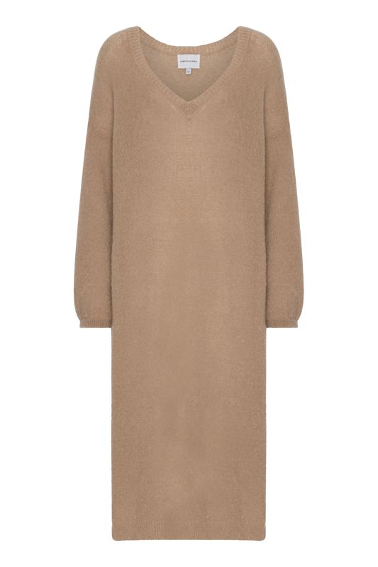 Silja Dress Medium Brown