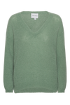 Silja V Neck Knit Dusty Green