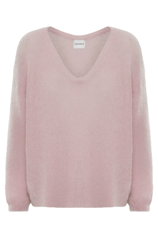 Silja V Neck Knit Light Pink