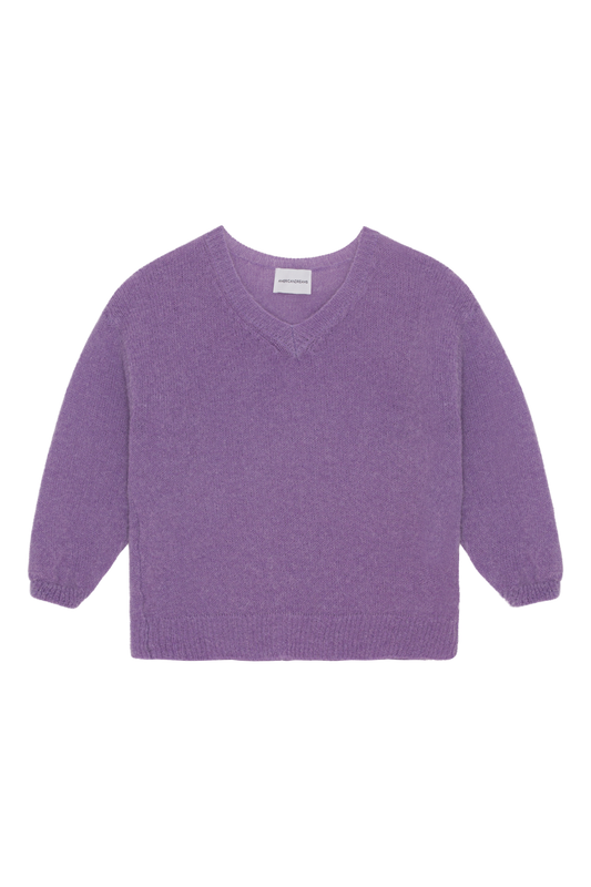 Silja V-Neck Pullover Kids Lilac - Sample