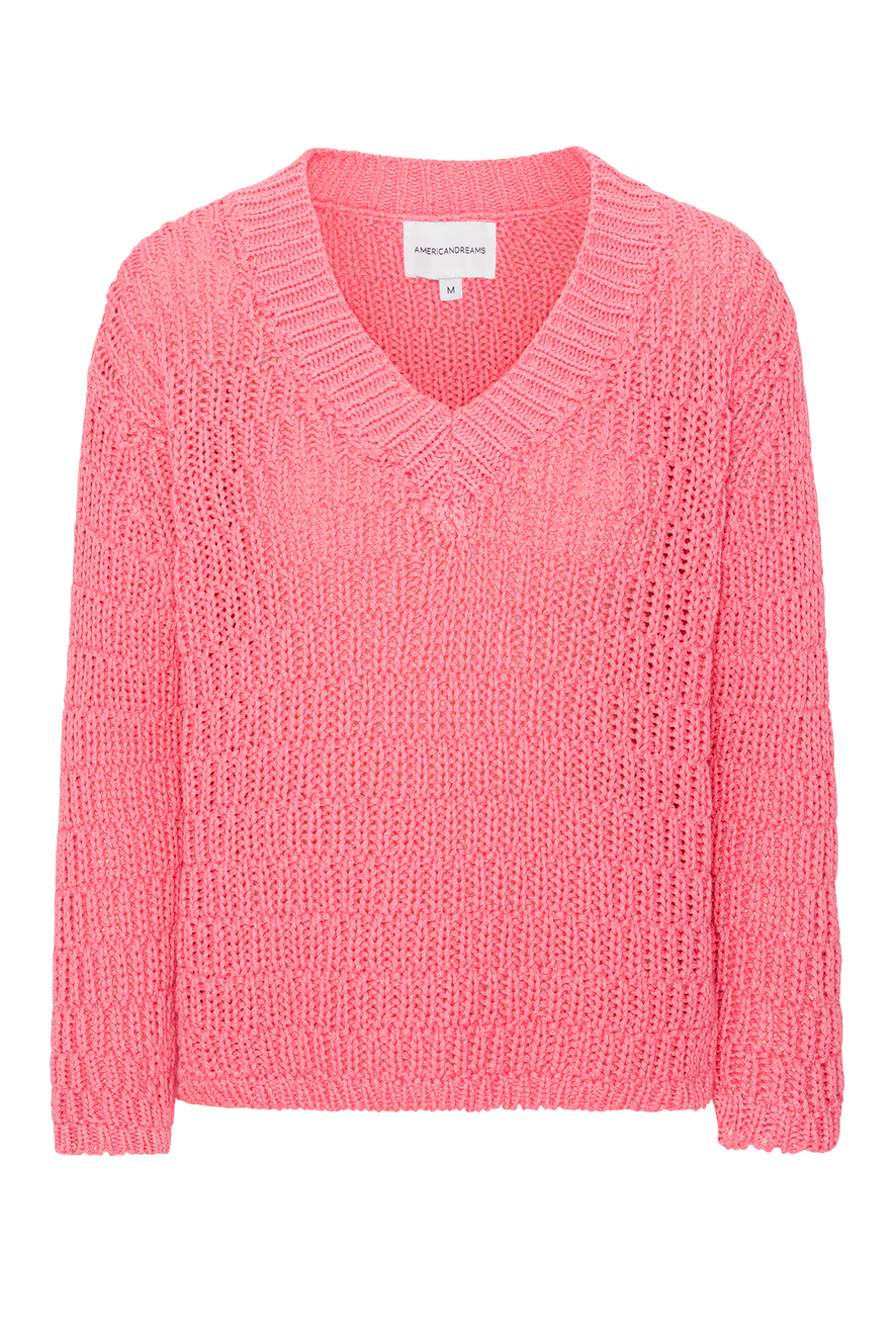 Sui Cotton Pullover Pink