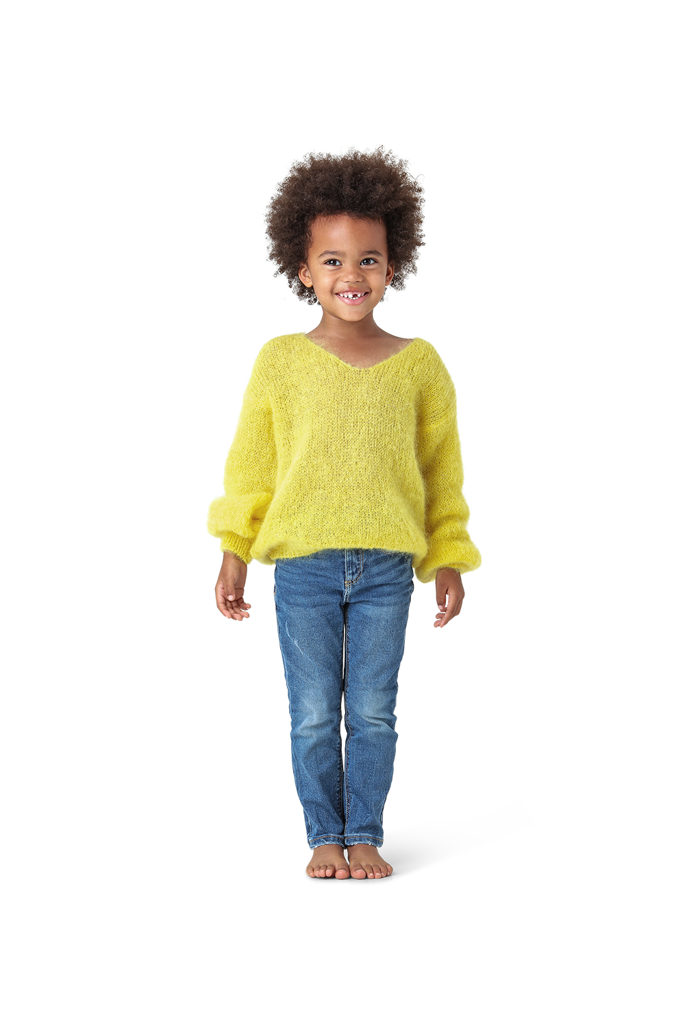 Milana Pullover Kids Yellow